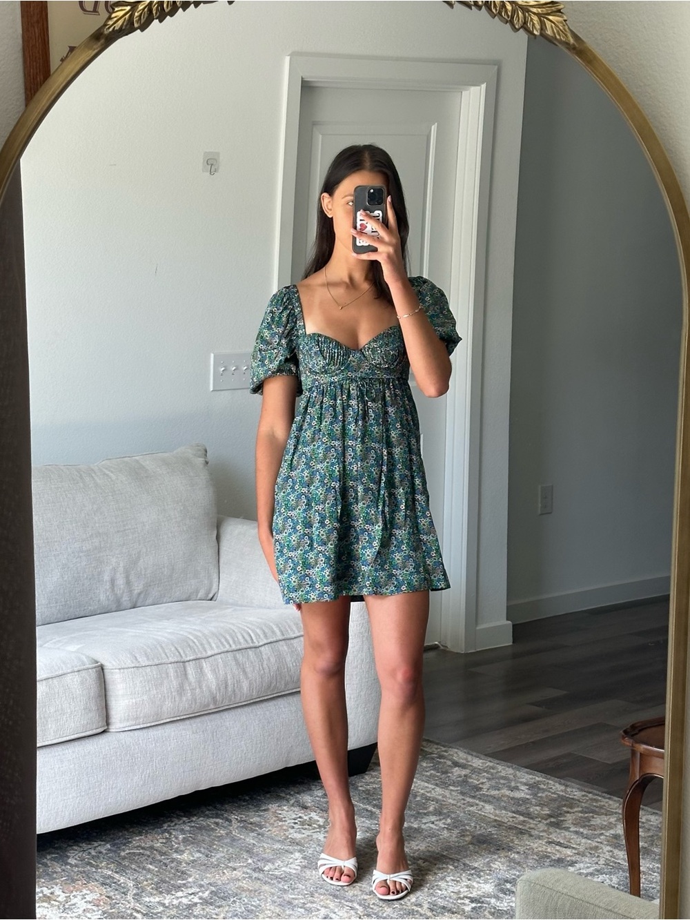 NWT for love and lemons Alisa mini dress
